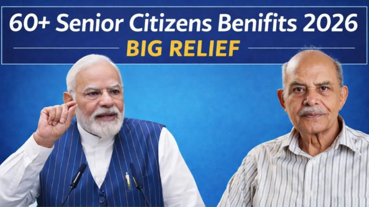 60 senior citizen Mega Benefits Announce